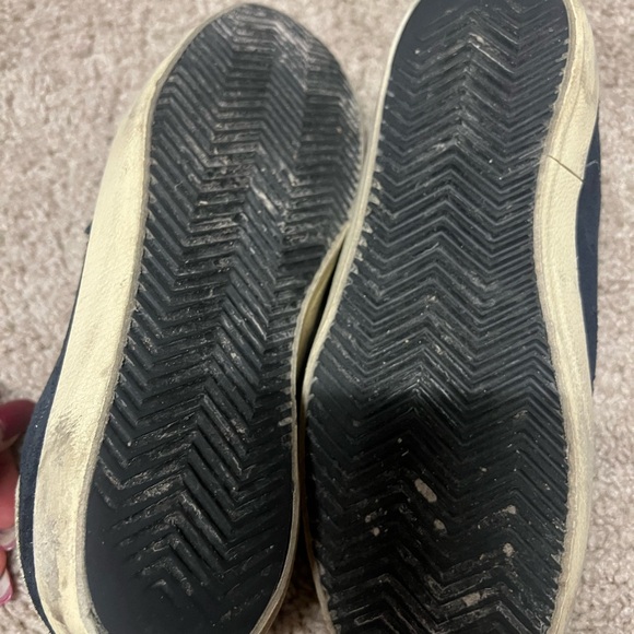Golden Goose Super star rare navy suede sneakers US 9 - Picture 4 of 10